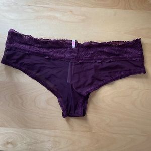 NWOT Pink by Victoria’s Secret extra low rise cheekster